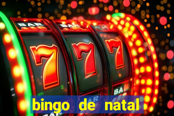 bingo de natal para imprimir gratis